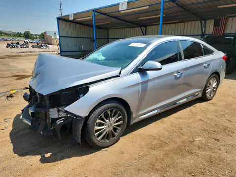5NPE34AF7FH070825 — 2015 Hyundai Sonata, Передняя часть (Front End), фото до ремонта