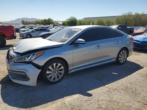 5NPE34AFXFH135201 — 2015 Hyundai Sonata, Передняя часть (Front End), фото до ремонта