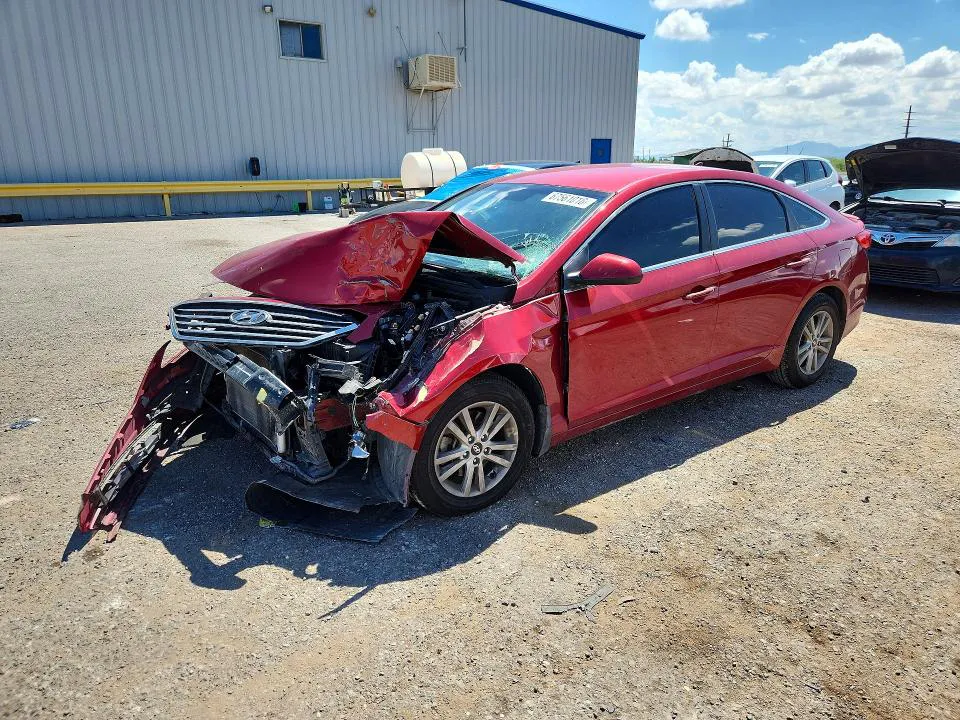 2015 Hyundai Sonata VIN 5NPE24AFXFH156116 фото 1