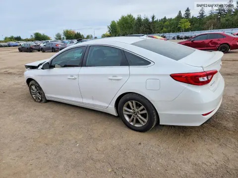 2015 Hyundai Sonata Se VIN 5NPE24AFXFH170436 фото 2