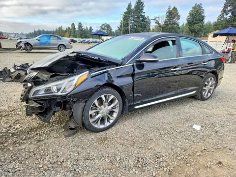 5NPE34AB5FH245991 — 2015 Hyundai Sonata, Передняя часть (Front End), фото до ремонта