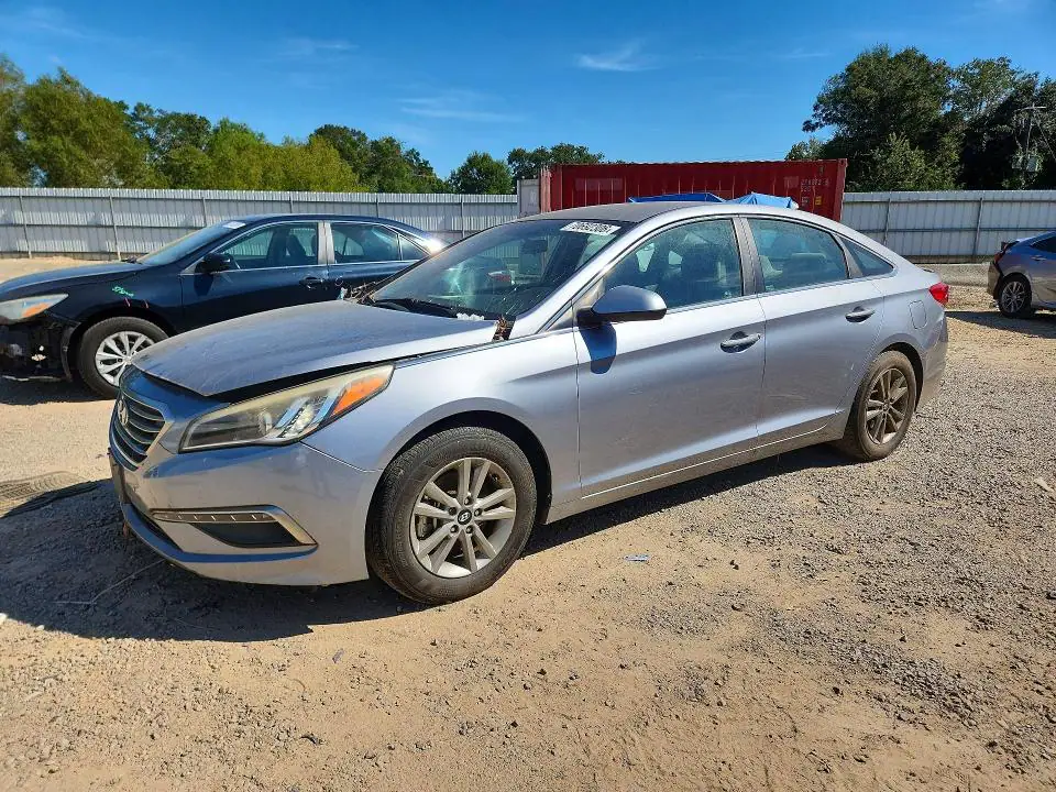5NPE24AF9FH122264 Hyundai Sonata 2015 — повреждение Передняя часть, фото до ремонта