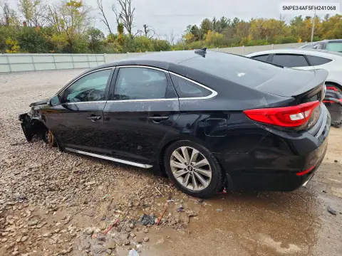 5NPE34AF5FH241068 — 2015 Hyundai Sonata, фото 2 с аукциона Copart, Передняя часть