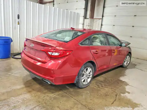 5NPE24AF8FH141274 — 2015 Hyundai Sonata, фото 3 с аукциона Copart 20.10.2026, Пожар двигателя