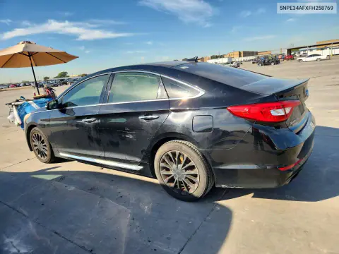 2015 Hyundai Sonata Limited VIN 5NPE34AFXFH258769 фото 2