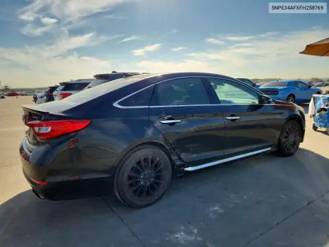 2015 Hyundai Sonata Limited VIN 5NPE34AFXFH258769 фото 3