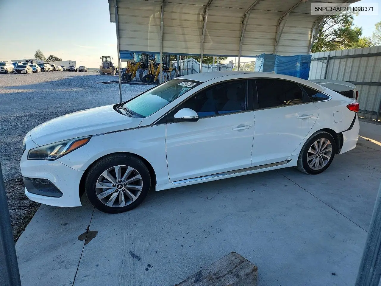 2015 Hyundai Sonata Sport VIN 5NPE34AF2FH098371 фото 1