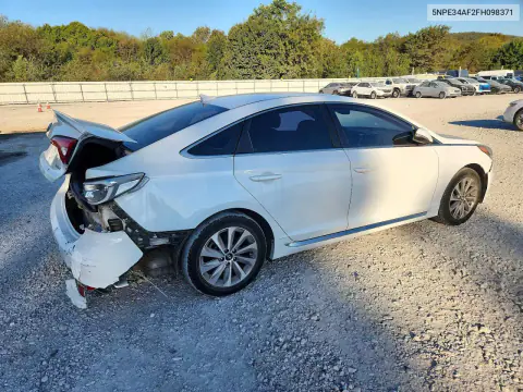 2015 Hyundai Sonata Sport VIN 5NPE34AF2FH098371 фото 3