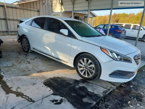 2015 Hyundai Sonata Sport VIN 5NPE34AF2FH098371 фото 4