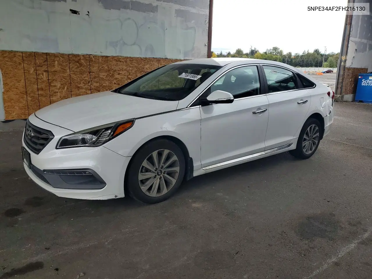 2015 Hyundai Sonata Sport VIN 5NPE34AF2FH216130 фото 1