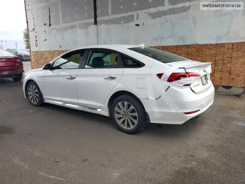 2015 Hyundai Sonata Sport VIN 5NPE34AF2FH216130 фото 2