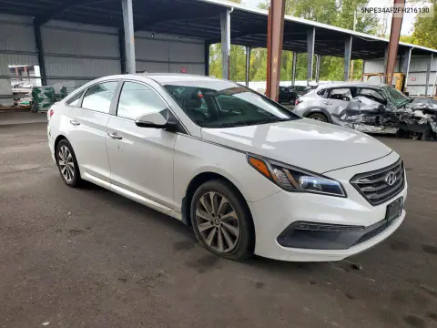 2015 Hyundai Sonata Sport VIN 5NPE34AF2FH216130 фото 4