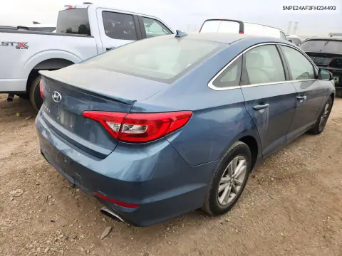 2015 Hyundai Sonata Se VIN 5NPE24AF3FH234493 фото 3