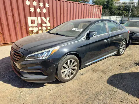 2015 Hyundai Sonata Sport VIN 5NPE34AF0FH044907 фото 1