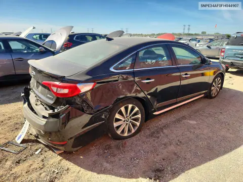 2015 Hyundai Sonata Sport VIN 5NPE34AF0FH044907 фото 3