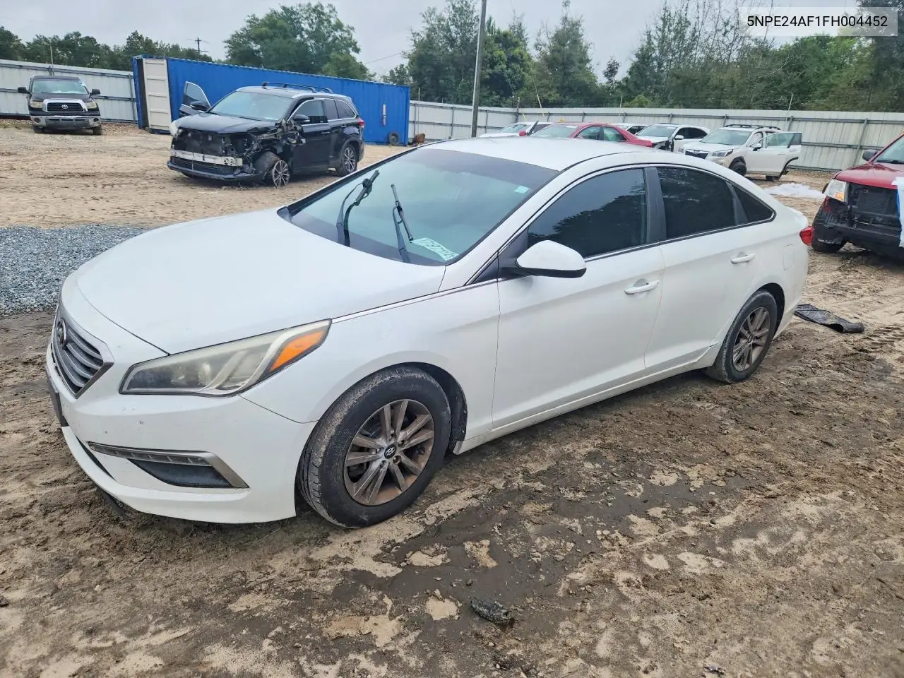 2015 Hyundai Sonata Se VIN 5NPE24AF1FH004452 фото 1