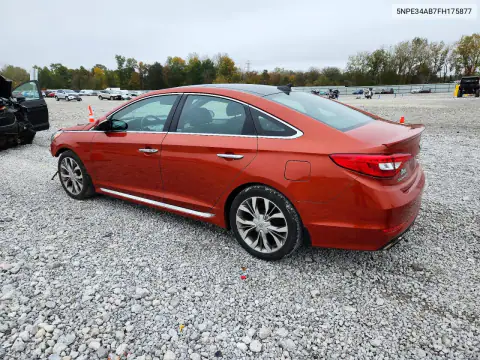 5NPE34AB7FH175877 — 2015 Hyundai Sonata, фото 2 с аукциона Copart, Передняя часть