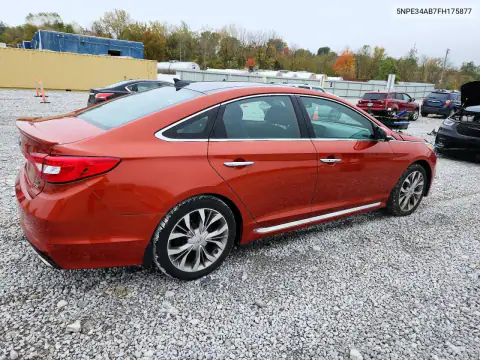 5NPE34AB7FH175877 — 2015 Hyundai Sonata, фото 3 с аукциона Copart, Передняя часть