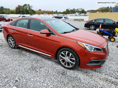 5NPE34AB7FH175877 — 2015 Hyundai Sonata, фото 4 с аукциона Copart, Передняя часть