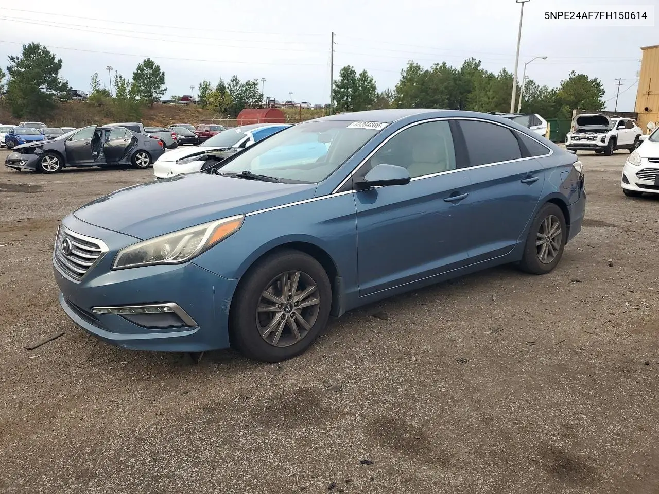 2015 Hyundai Sonata Se VIN 5NPE24AF7FH150614 фото 1