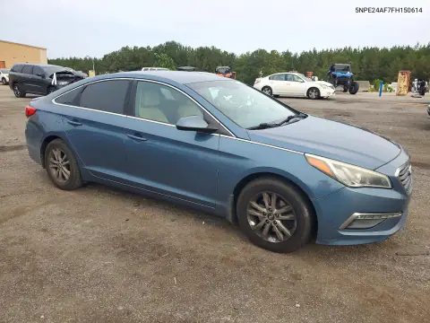 2015 Hyundai Sonata Se VIN 5NPE24AF7FH150614 фото 4