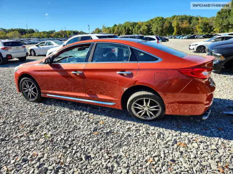 2015 Hyundai Sonata Sport 2.0T VIN 5NPE34AB1FH084894 фото 2