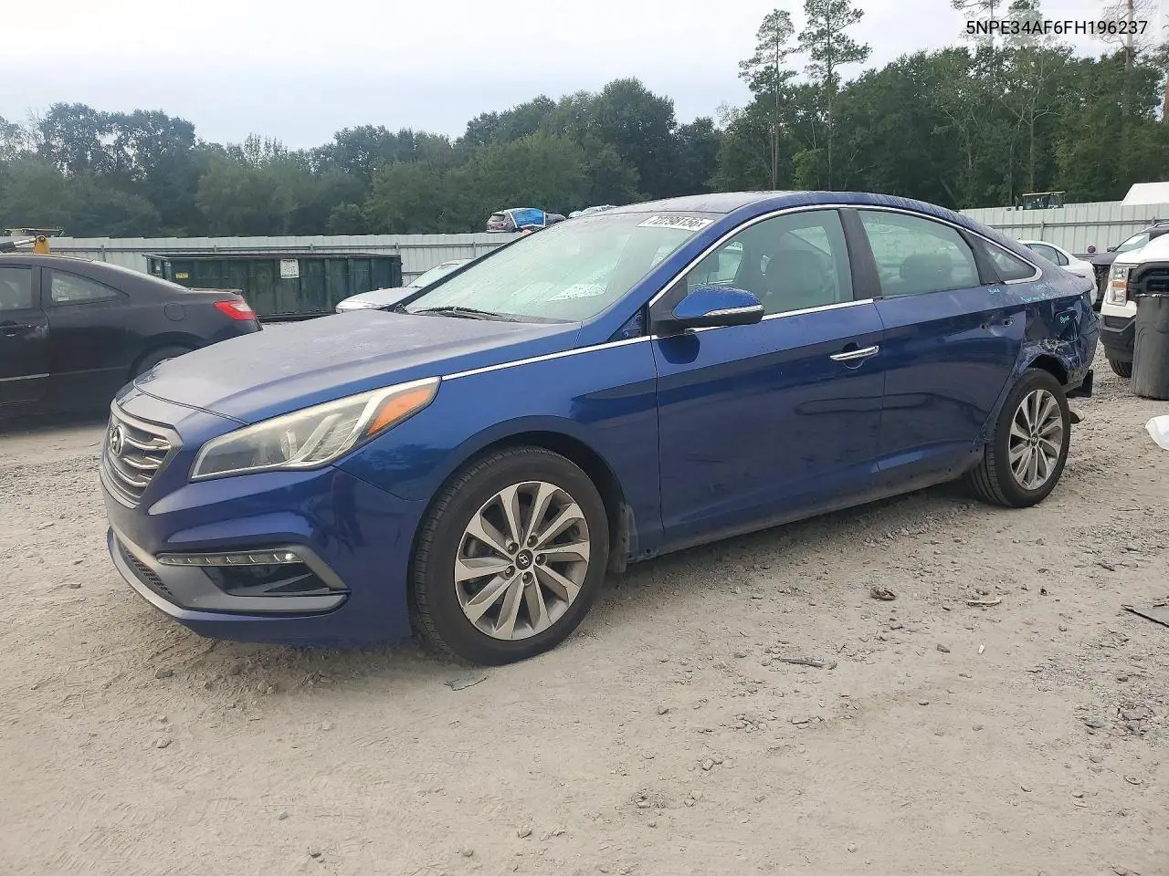2015 Hyundai Sonata Sport VIN 5NPE34AF6FH196237 фото 1