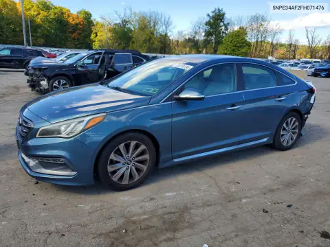 2015 Hyundai Sonata Sport VIN 5NPE34AF2FH071476 фото 1