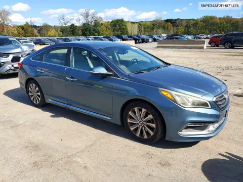 2015 Hyundai Sonata Sport VIN 5NPE34AF2FH071476 фото 4