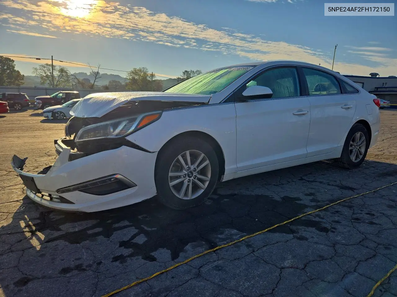 2015 Hyundai Sonata Se VIN 5NPE24AF2FH172150 фото 1
