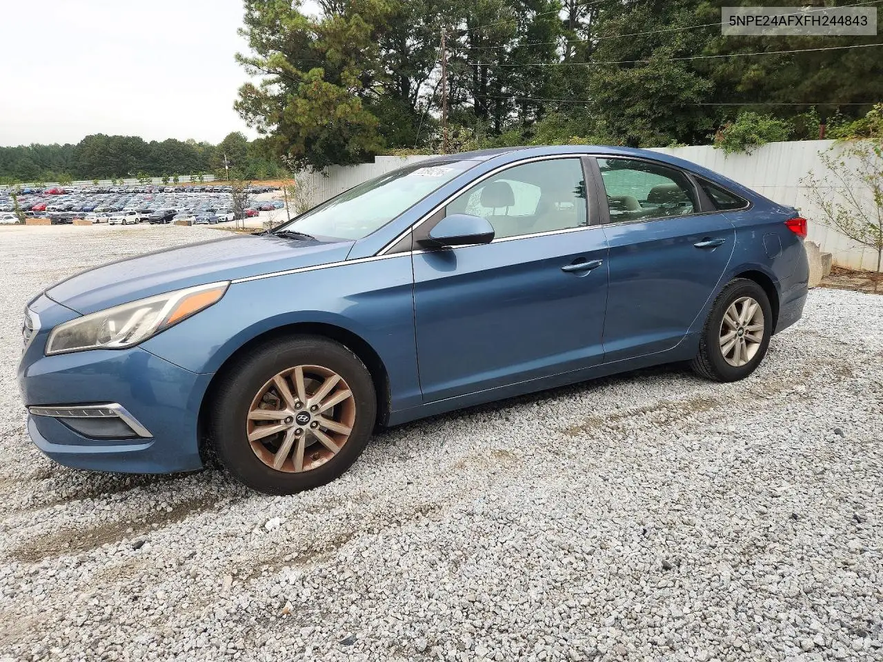 2015 Hyundai Sonata Se VIN 5NPE24AFXFH244843 фото 1
