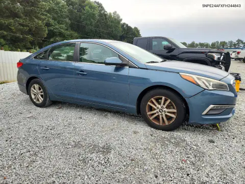 2015 Hyundai Sonata Se VIN 5NPE24AFXFH244843 фото 4