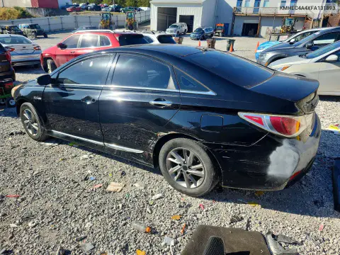 2015 Hyundai Sonata Hybrid Limited VIN KMHEC4A4XFA131893 фото 2