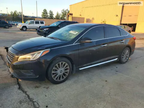 5NPE34AF5FH242821 — 2015 Hyundai Sonata, Сторона, фото до ремонта
