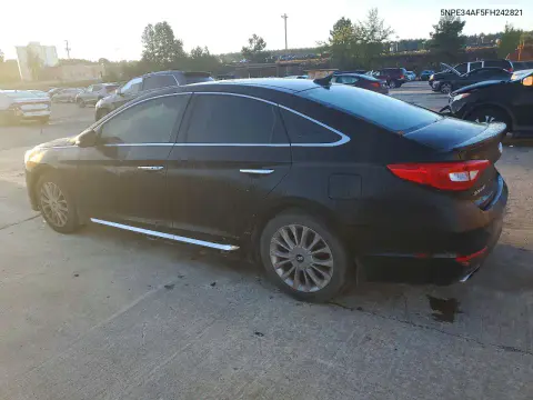 2015 Hyundai Sonata Limited VIN 5NPE34AF5FH242821 фото 2