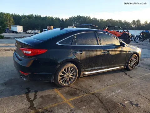 2015 Hyundai Sonata Limited VIN 5NPE34AF5FH242821 фото 3