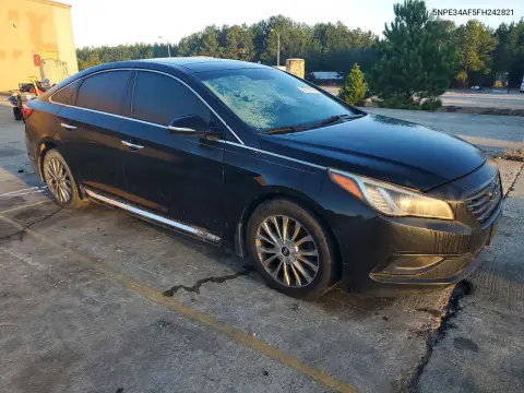 2015 Hyundai Sonata Limited VIN 5NPE34AF5FH242821 фото 4