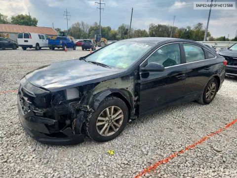 5NPE24AF0FH012588 — 2015 Hyundai Sonata, Передняя часть, фото до ремонта