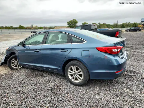 5NPE24AF9FH050515 — 2015 Hyundai Sonata, фото 2 с аукциона Copart, Передняя часть