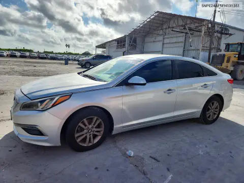 5NPE24AF5FH131351 — 2015 Hyundai Sonata, Мелкие вмятины и царапины, фото до ремонта