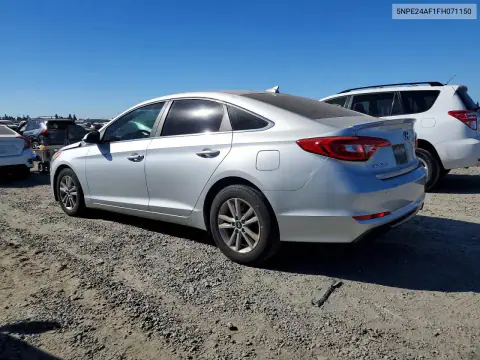 5NPE24AF1FH071150 — 2015 Hyundai Sonata, фото 2 с аукциона Copart, Передняя часть