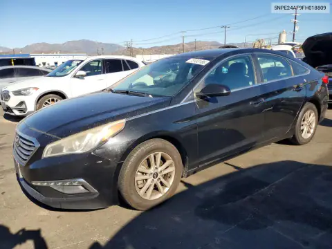 5NPE24AF9FH018809 — 2015 Hyundai Sonata, Вандализм, фото до ремонта