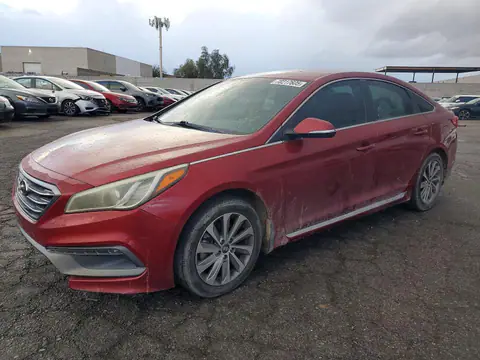 5NPE34AFXFH258478 — 2015 Hyundai Sonata, Передняя часть (Front End), фото до ремонта