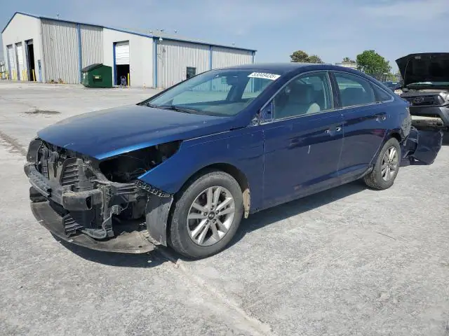 5NPE24AFXGH414104 — 2016 Hyundai Sonata, Задняя часть (Rear End), фото до ремонта