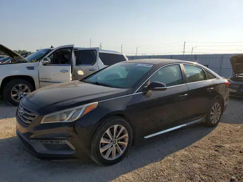5NPE34AF8GH266757 — 2016 Hyundai Sonata, Град (Hail), фото до ремонта