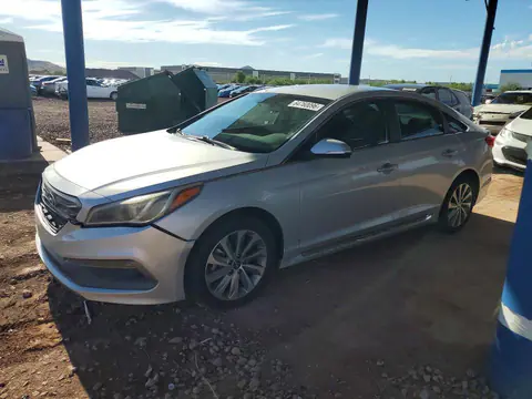 5NPE34AF2GH266706 — 2016 Hyundai Sonata, Задняя часть (Rear End), фото до ремонта