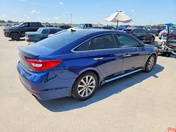 5NPE34AF2GH389406 — 2016 Hyundai Sonata, фото 3 с аукциона Copart 01.10.2026, Задняя часть