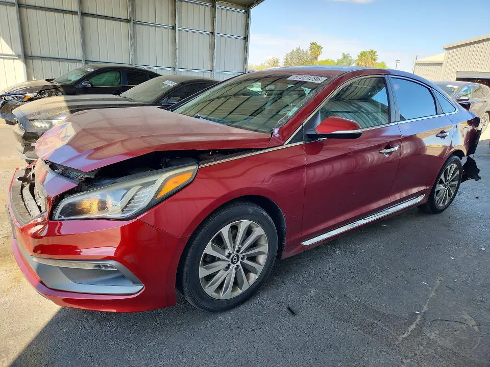 2016 Hyundai Sonata VIN 5NPE34AFXGH434009 фото 1