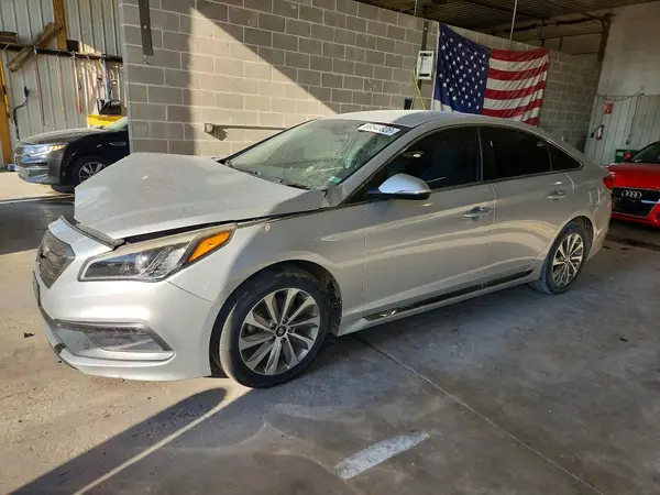5NPE34AF2GH280654 — 2016 Hyundai Sonata, Передняя часть (Front End), фото до ремонта