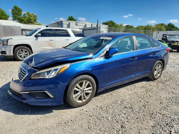 5NPE24AFXGH338657 — 2016 Hyundai Sonata, Передняя часть (Front End), фото до ремонта